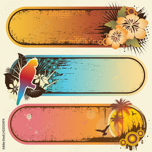 Tropical Banners