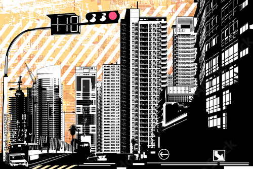 modern tropical city