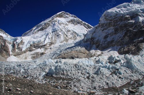Khumbu icefall.
