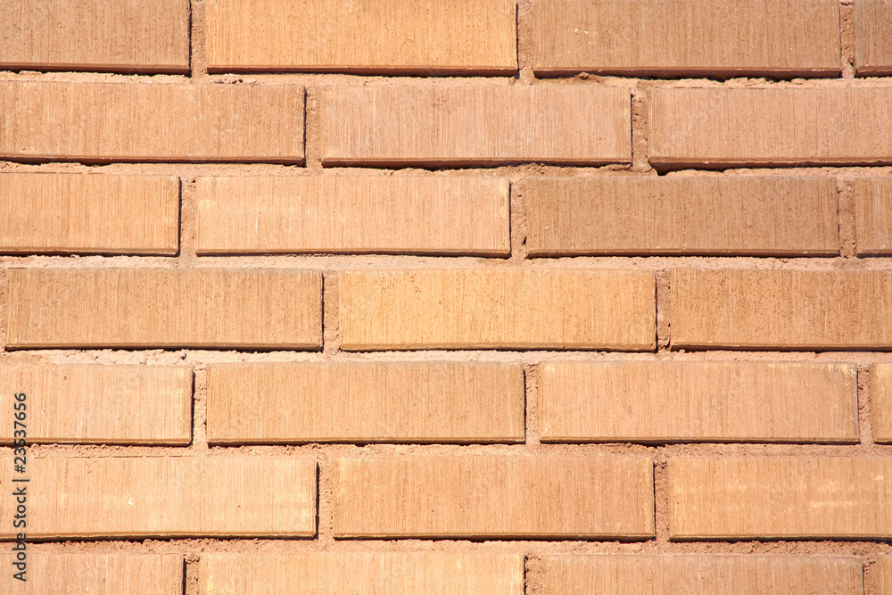Fototapeta premium Wall of red brick