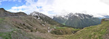 Jaufenpass in Südtirol, Italien (Panorama)