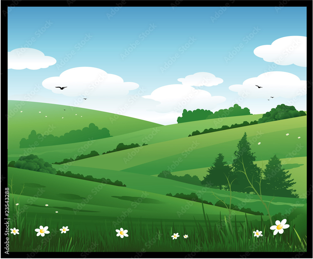 Obraz premium Nature landscape