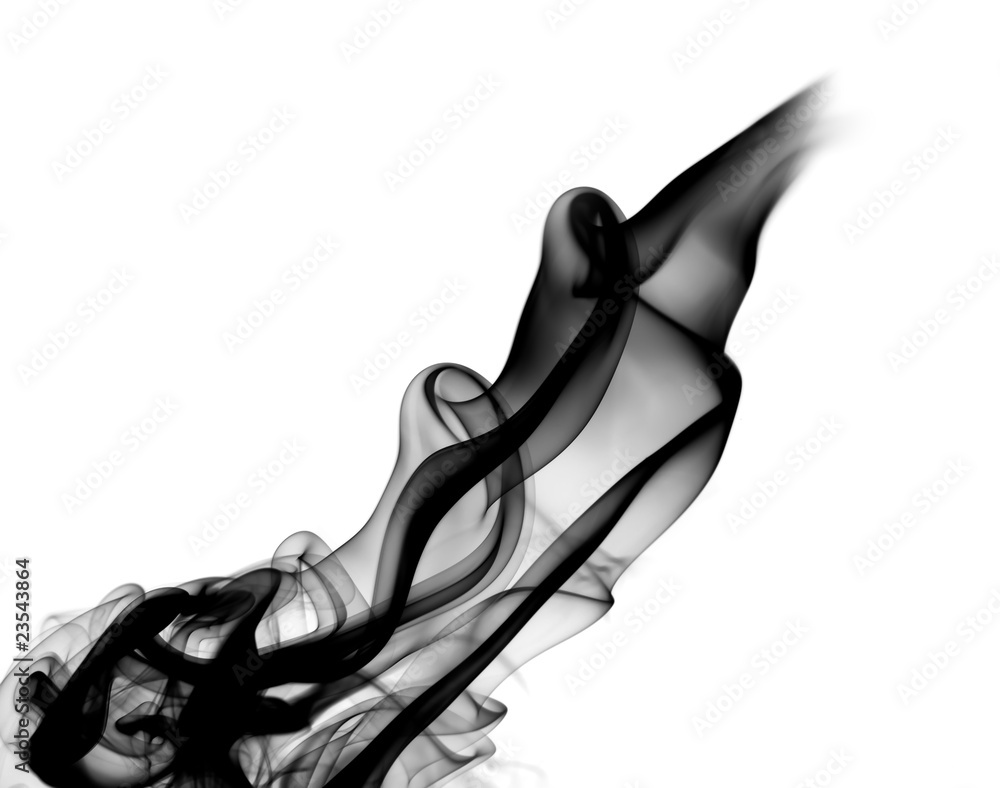Abstract black smoke pattern Abstract black smoke pattern