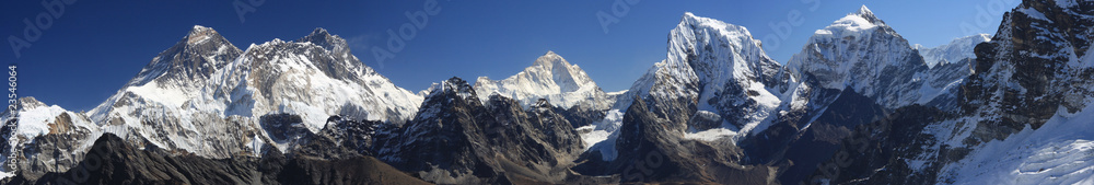 Mount Everest Panorama