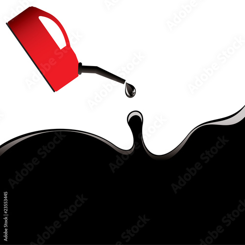 oil slick petrol can