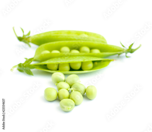 Green peas pods