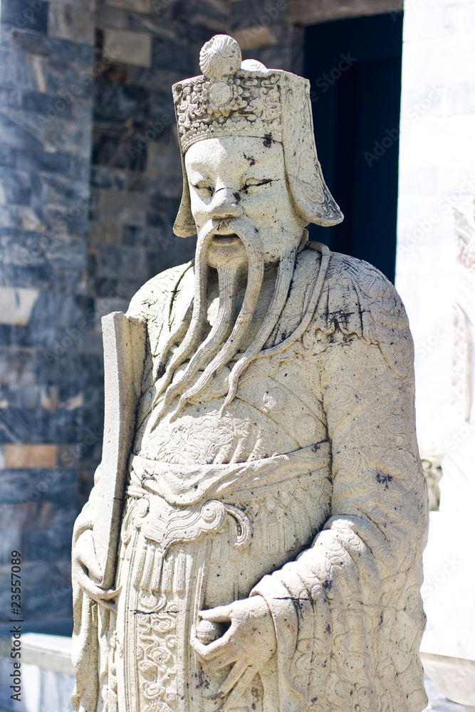 Obraz premium Chinese stone Statue