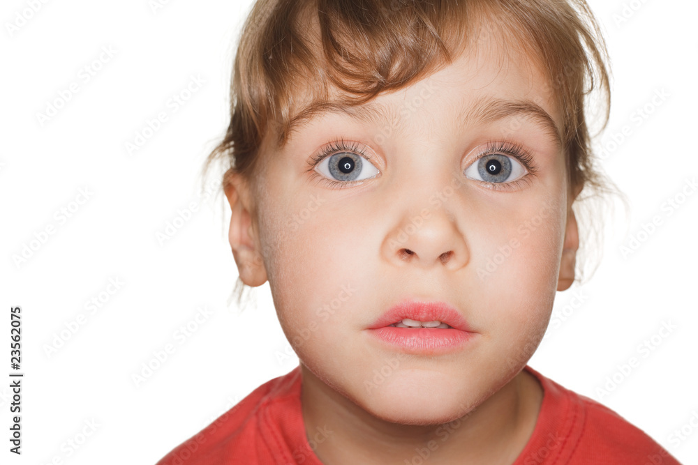portrait small child photography studio, head up. ring flash portrait small child photography studio, head up. ring flash