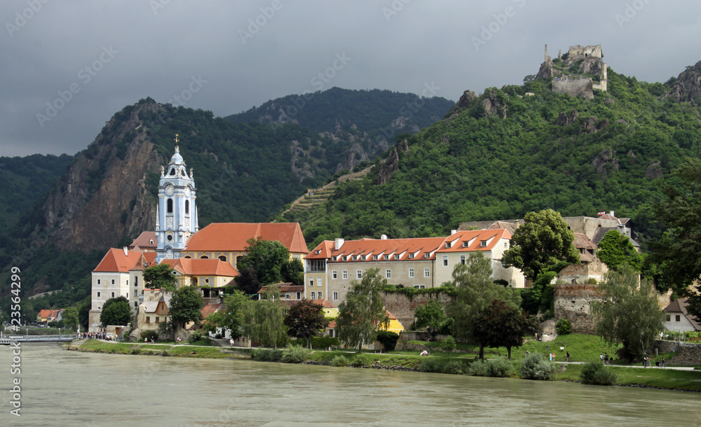 Duernstein at river Danube (Wachau, Lower Austria) 02
