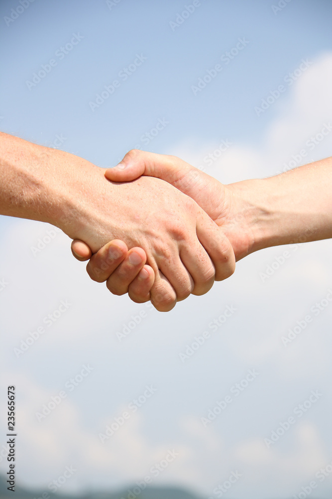 hand shake hand shake