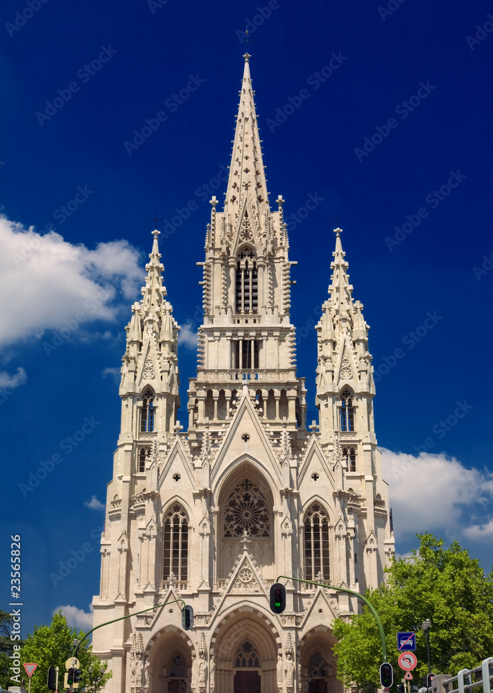 Fototapeta premium Castle tower in Brussels