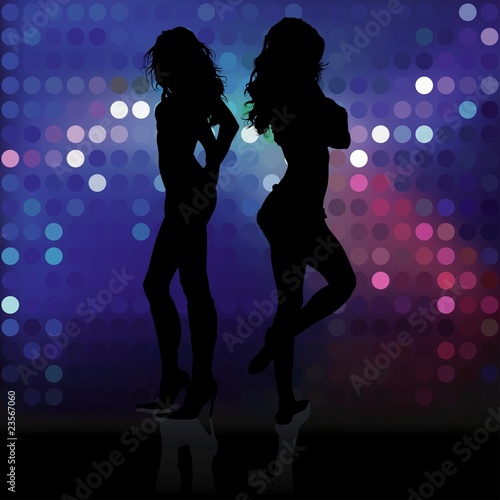 Showgirls - dancing girls s...