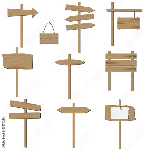 Wooden Signs