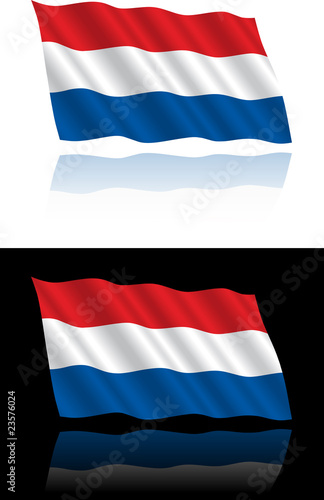 Dutch Flag Flowing