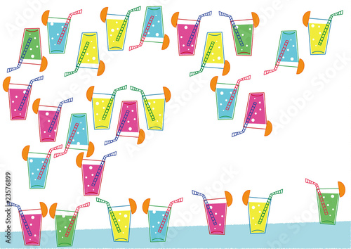 colorful juice