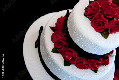 Rose Wedding Cake