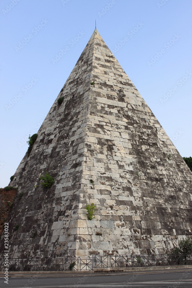 Cestia Pyramid in Rome