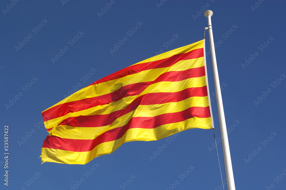 Catalan flag - Senyera - Catalunya