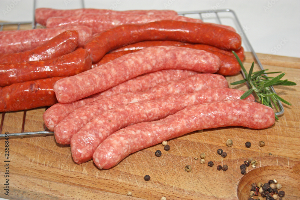 merguez et chipolatas
