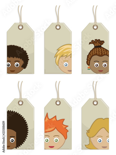 kids tags