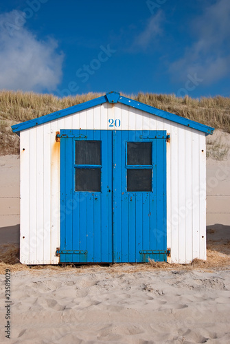 Strandhütte auf Texel © Tino Thoß