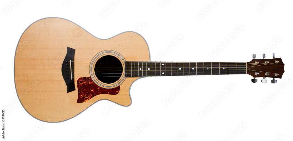 Naklejka premium acustic guitar