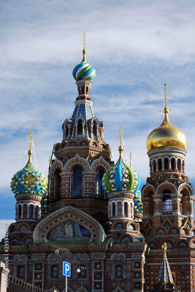 Eglise du Sang-Versé à Saint Petersbourg