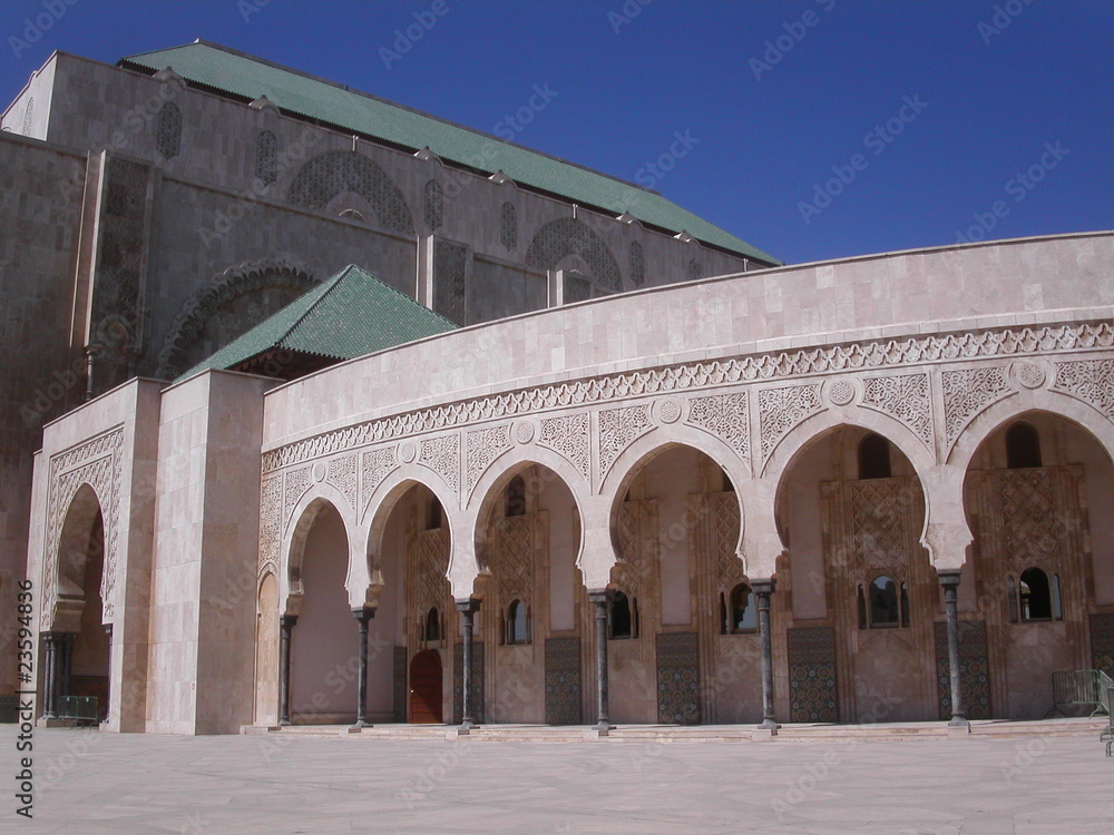 Mosquée Hassan II à Casablanca	