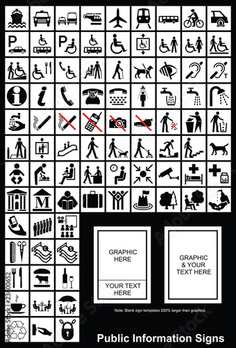 Make your own Public Information sign