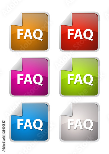 Bottone con Piega Faq