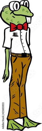 Nerdy Frog