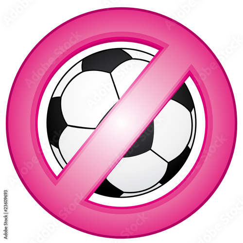 No foot symbol