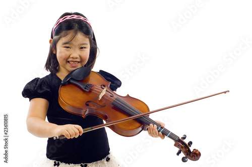Fotografija Little Asian Violinist