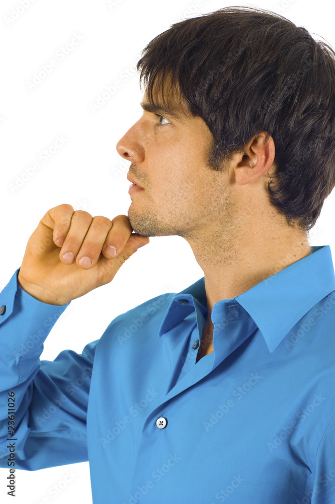 Business Man - Pensive Business Man - Pensive