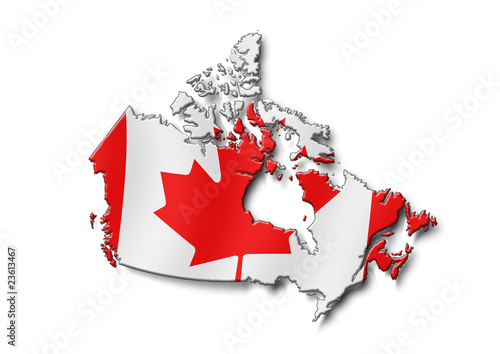 Cartina Canada