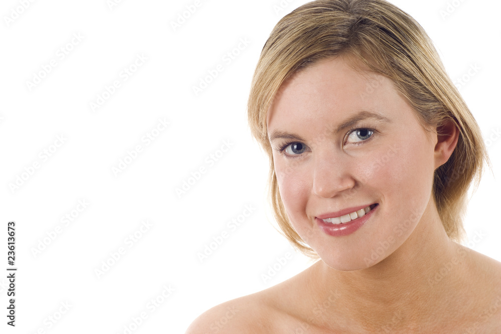 Beautiful Woman with Bared Shoulders #2