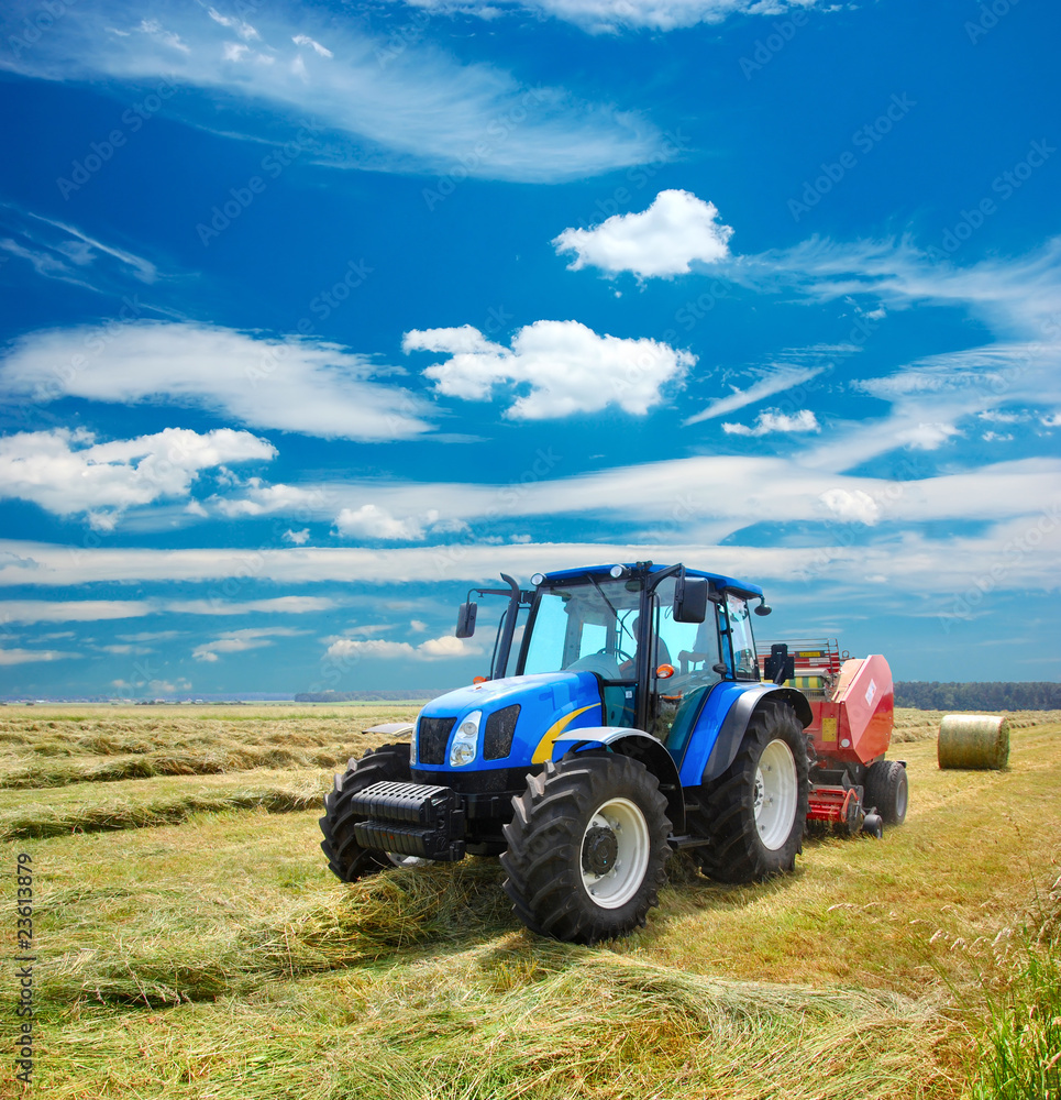 Fototapeta premium tractor