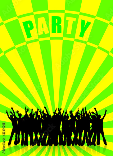 plakat party I