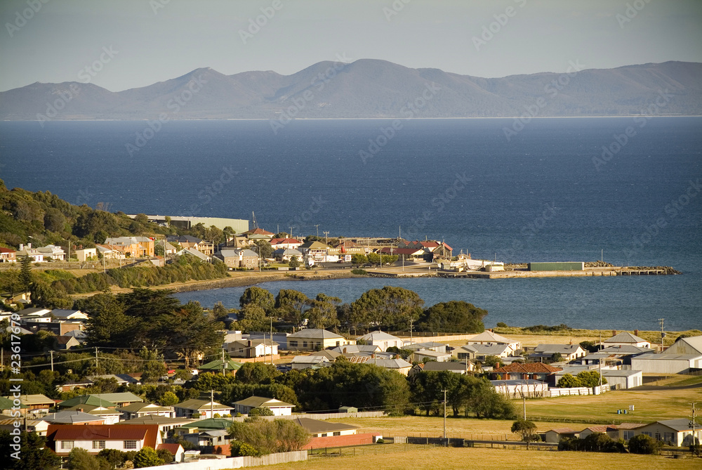 The Seaside Town Of Stanley In Tasmania, Australia