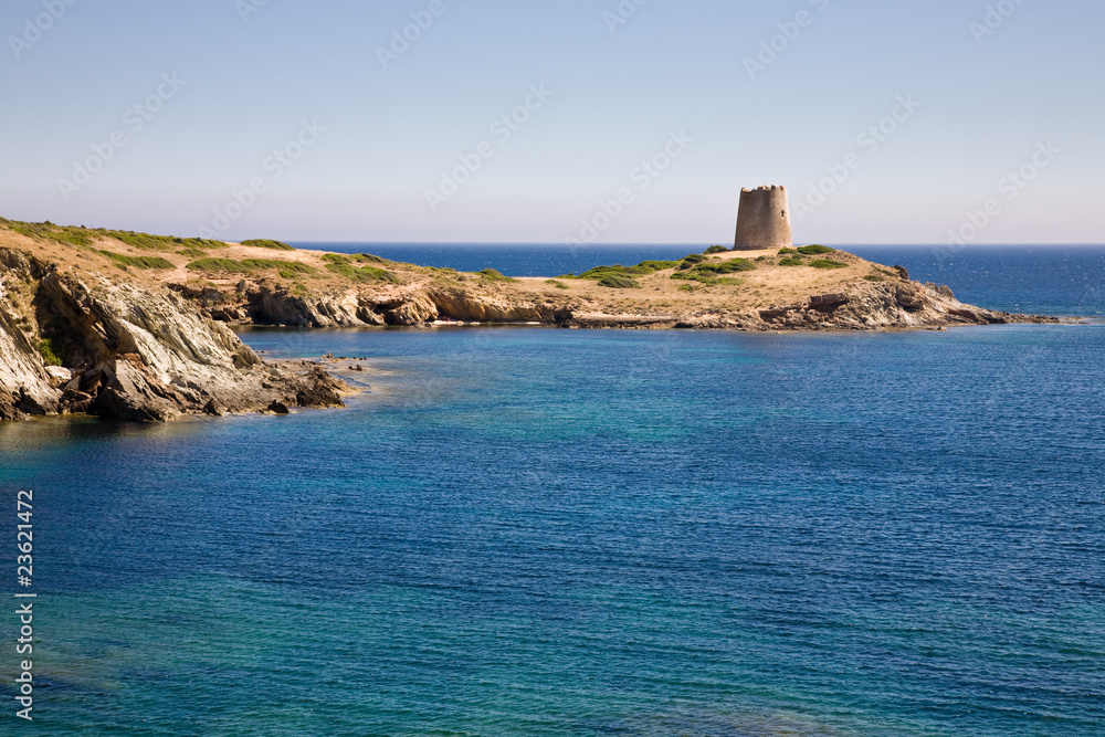 Watch tower, Sardinia, Italy