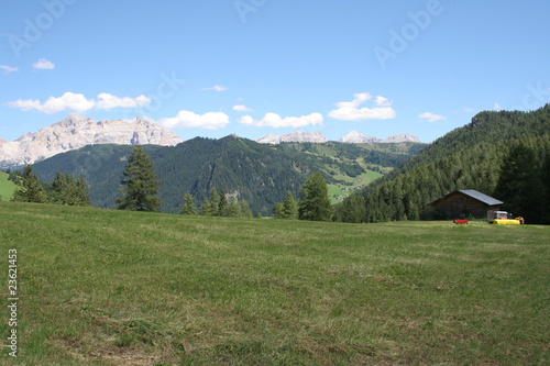 Farm life in Corvara