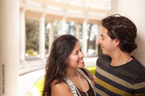 Attractive Hispanic Couple ...