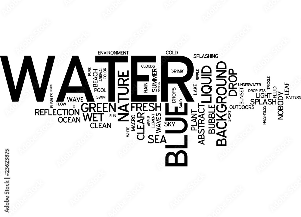 Obraz premium Water
