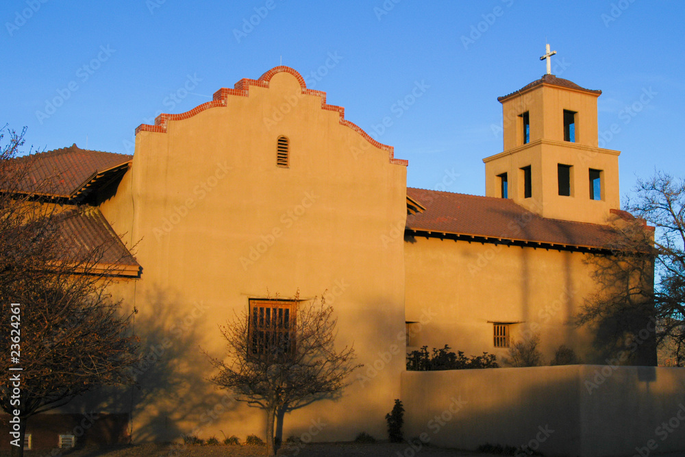 Fototapeta premium Adobe Church, Santa Fe