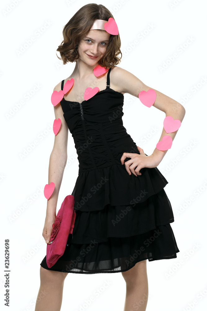 Beautyfull teenage girl - very popular person