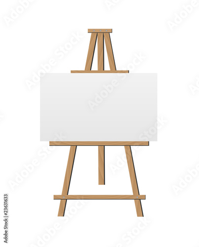 Easel Illustration