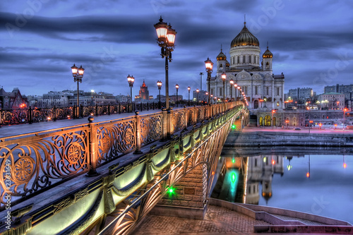 Canvas Print Cathedral of Christ the Saviour
