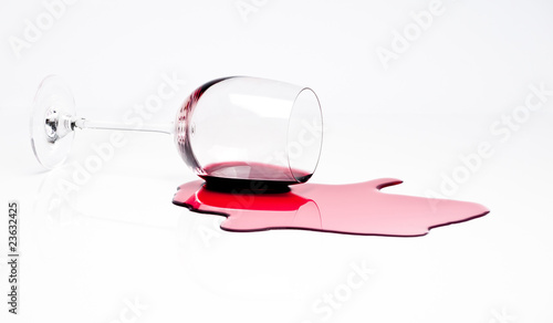 Фотография Spilled Red Wine