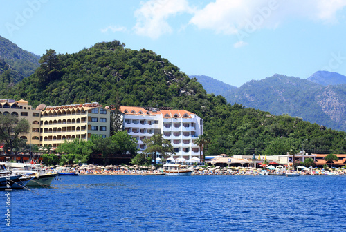 Photos beautiful resort icmeler turkey