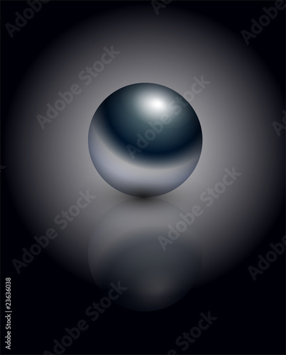 Chrome sphere